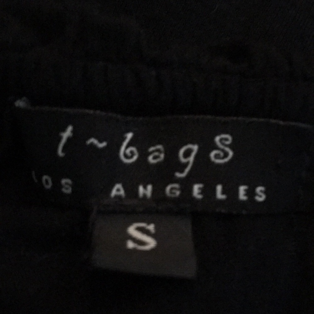 Black Bare shoulder T Bags Los Angeles Maxi SZ S